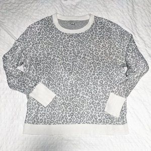 A NEW DAY ANIMAL PRINT SWEATER